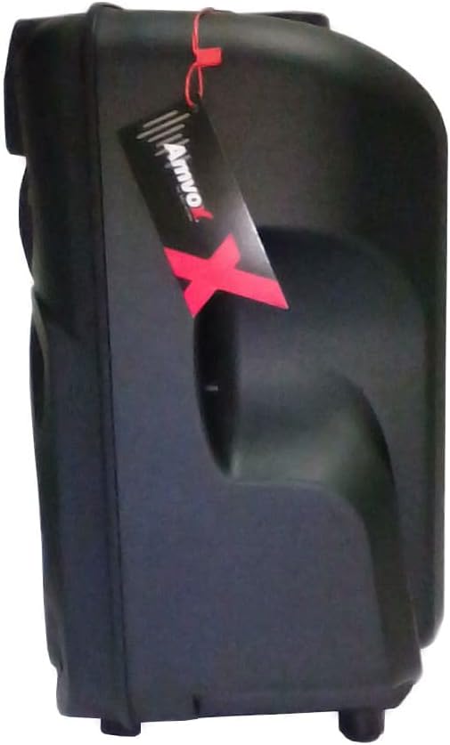 Caixa De Som Portátil BT Amvox ACA 221 Gigante II Com 02 Microfones