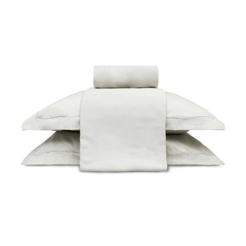 Jogo de Cama Treccenti Percal 300 fios Off White - Casal